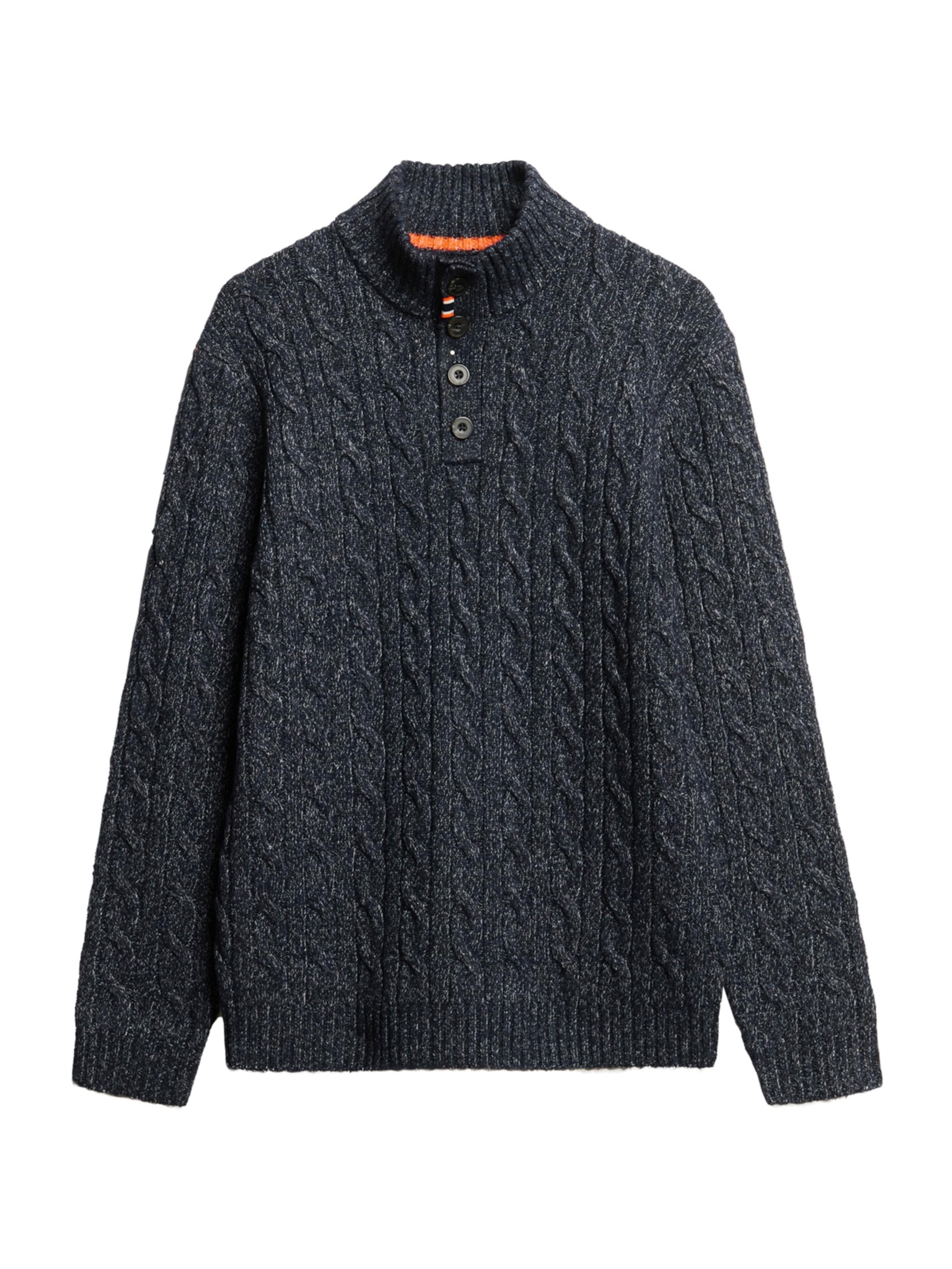 Superdry & Co Sveter - Modrá: predná strana