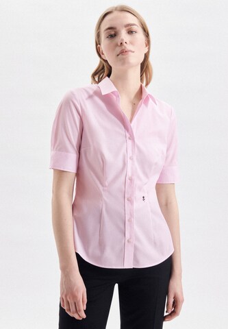 SEIDENSTICKER Blouse in Roze: voorkant