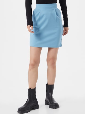 ICHI Skirt 'Kate' in Blue: front