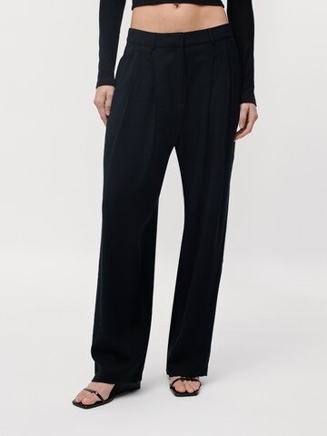 LeGer by Lena Gercke Loose fit Pleat-front trousers 'Cassidy' in Black