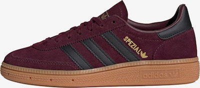 ADIDAS ORIGINALS Baskets 'Handball Spezial' en bordeaux / noir, Vue avec produit
