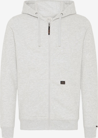 !Solid - Sudadera con cremallera 'SDAupo' en blanco: frente