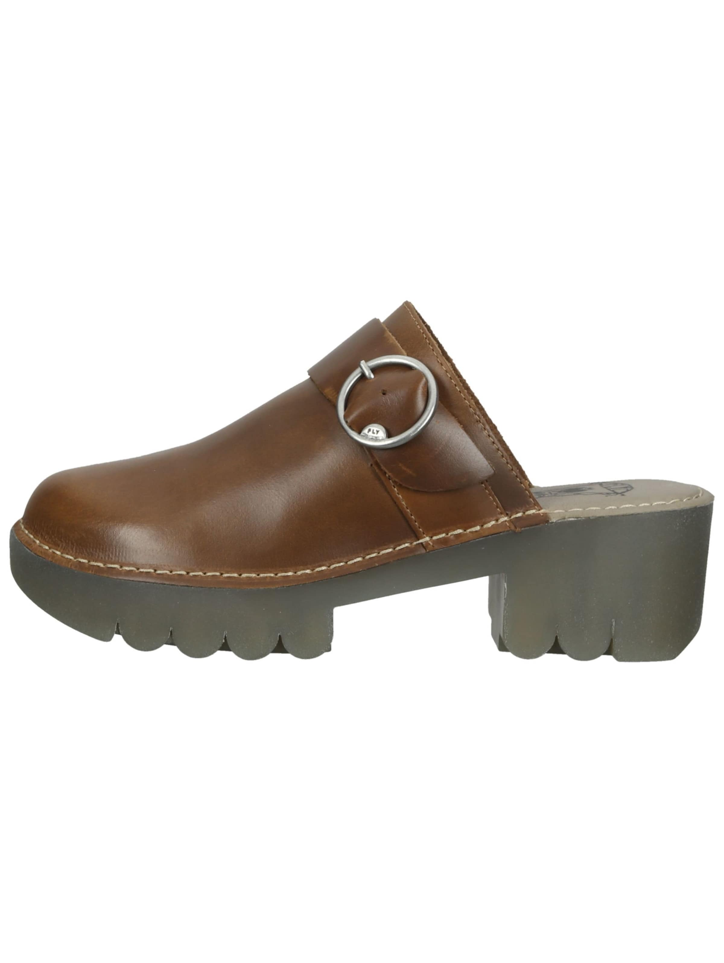 FLY LONDON Clogs in Bruin