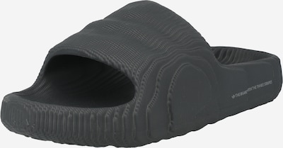 ADIDAS ORIGINALS Claquettes / Tongs 'Adilette' en noir, Vue avec produit