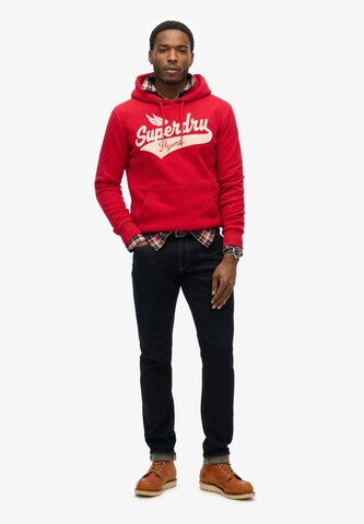 Sweat-shirt 'Flyers' Superdry & Co en rouge