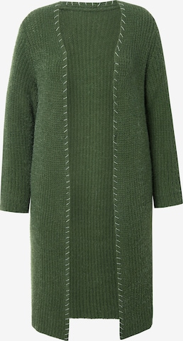 Cardigan MIAMODA en vert : devant