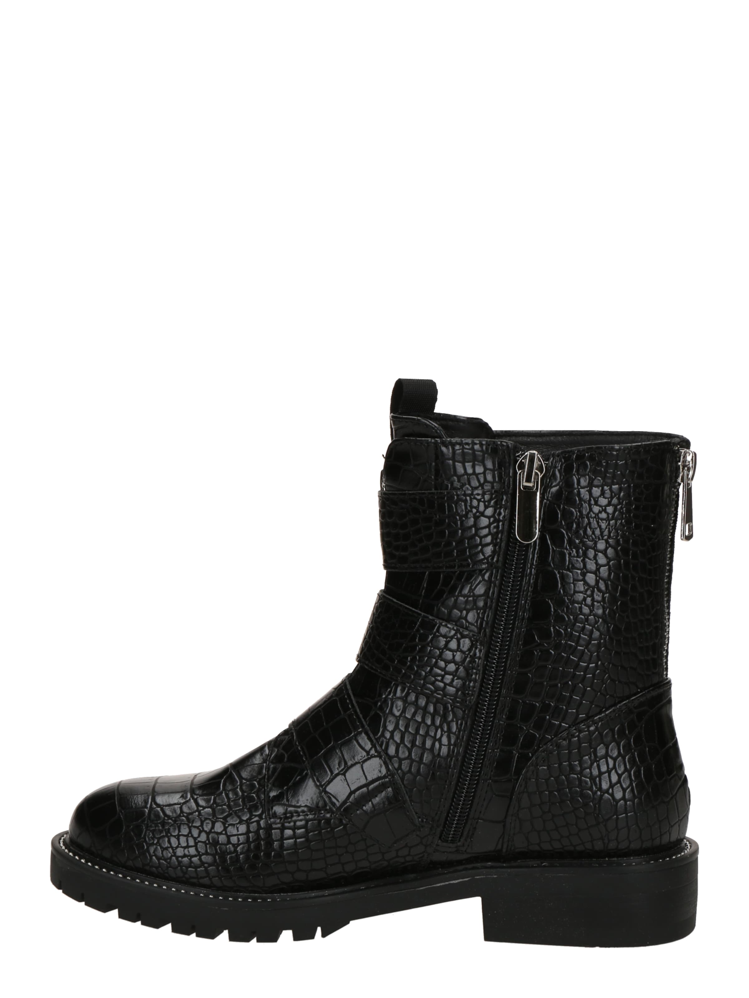 PS Poelman Ботинки в Черный: сбоку