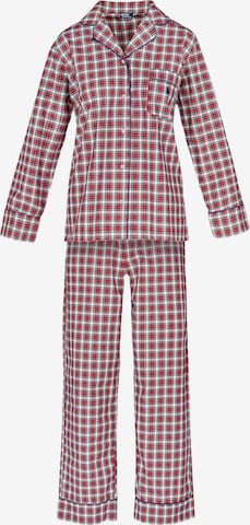 Pyjama ' Trail Tartans ' Polo Ralph Lauren en rouge : devant