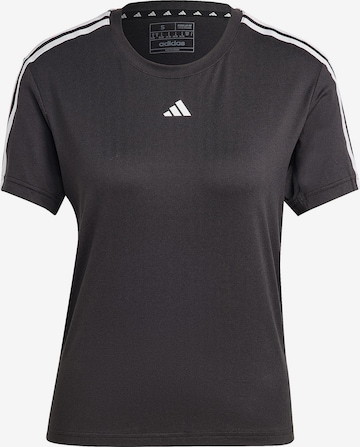 ADIDAS PERFORMANCE - Camiseta funcional 'Train Essentials' en negro: frente