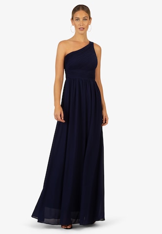 Robe de soirée Kraimod en bleu : devant