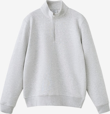 MANGO MAN Sweatshirt 'Winny' in Grey: front