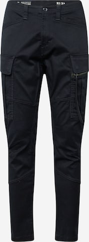 G-Star RAW Tapered Cargo nadrágok - fekete: elől