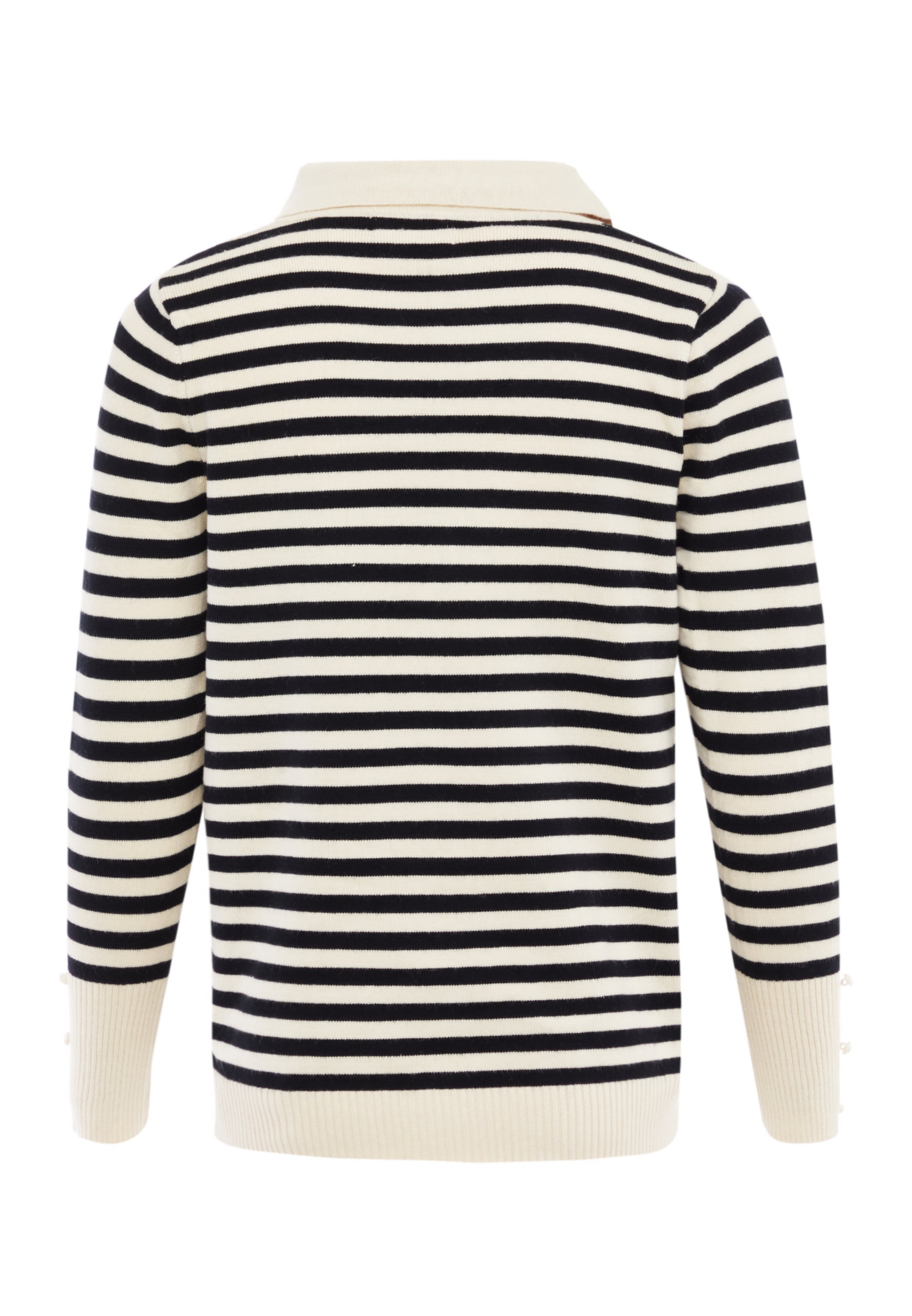 swirly Pullover in Weiß