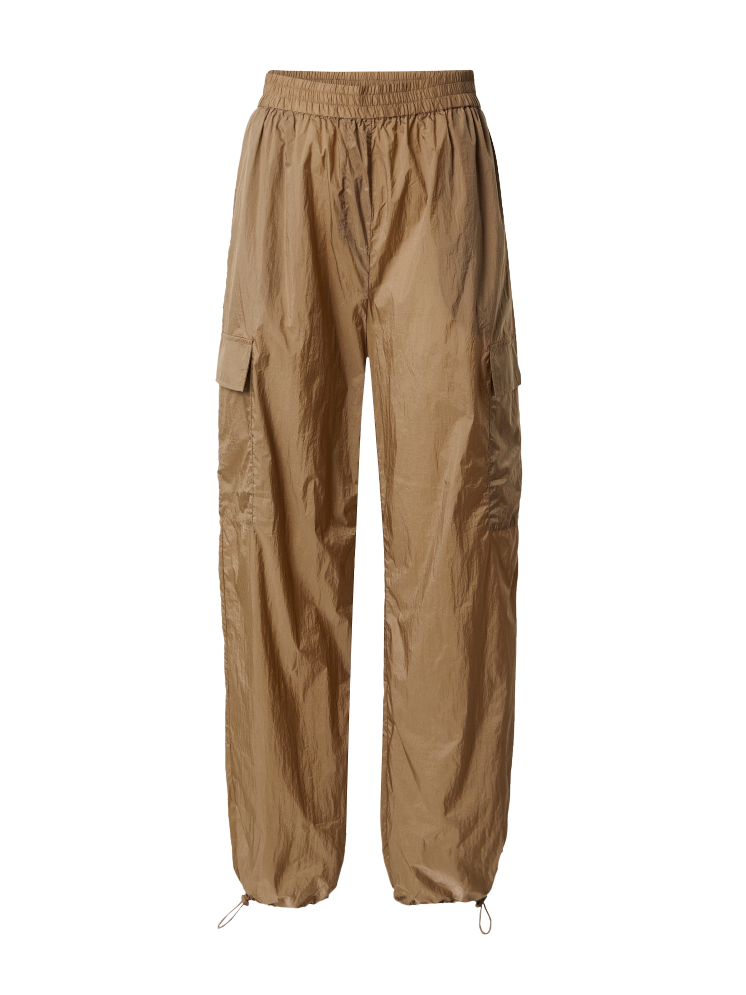 modström Avar lõige Klapptaskutega püksid 'Amaya', värv beež: eest vaates