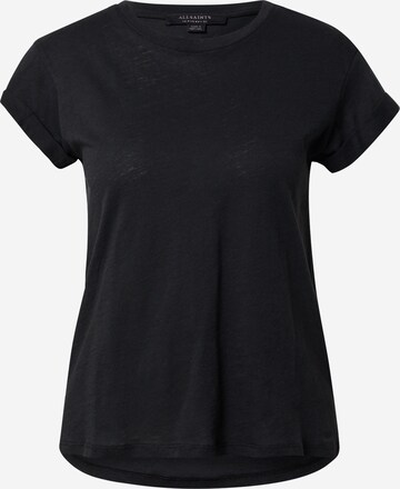 AllSaints T-shirt 'ANNA' i svart: framsida
