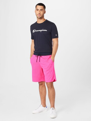 Champion Authentic Athletic Apparel Lużny krój Spodnie 'Legacy' w kolorze różowy