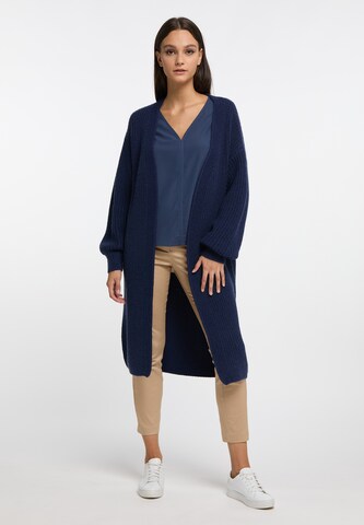 RISA Knit Cardigan in Blue: front