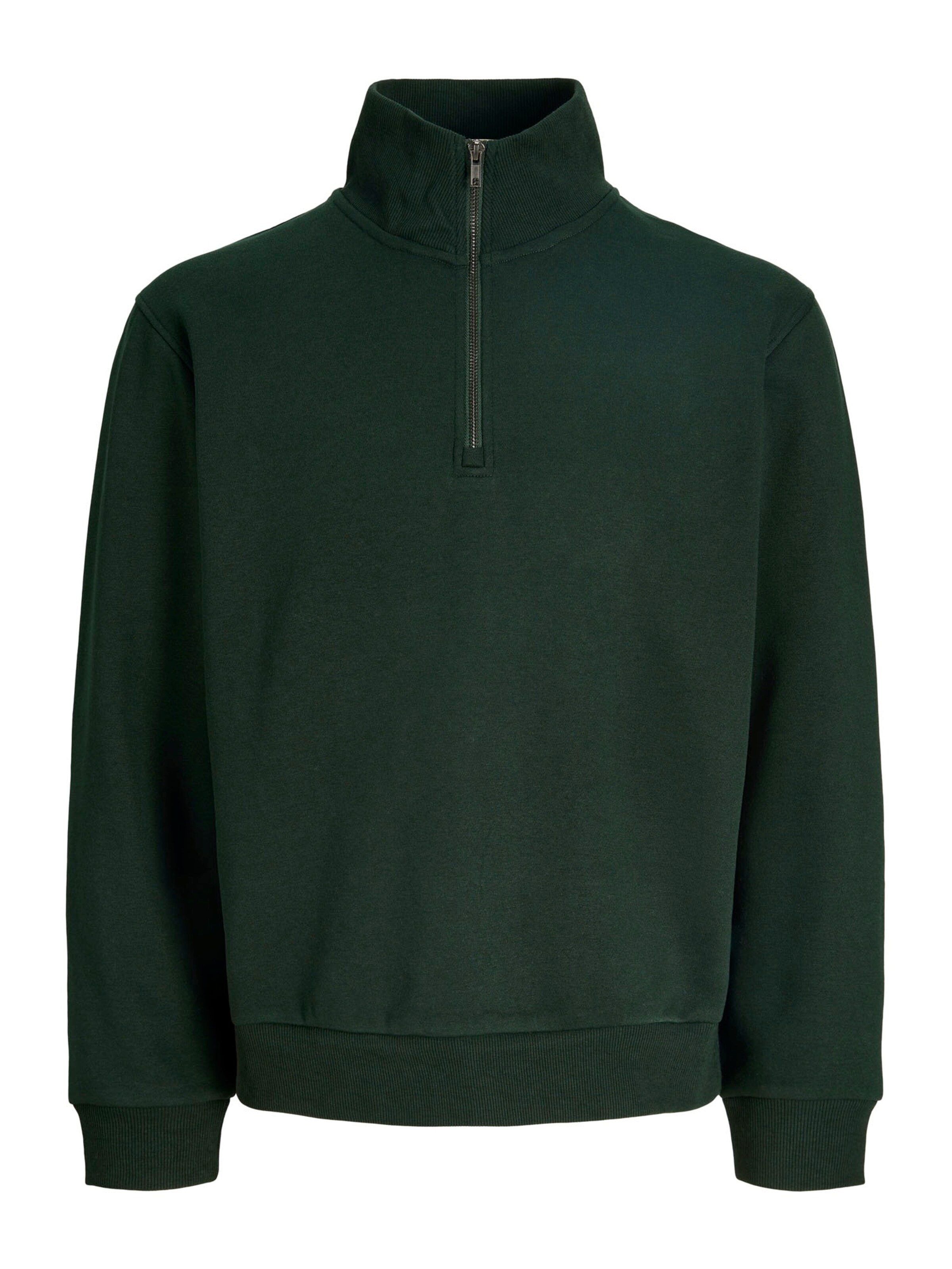 JACK & JONES Sweatshirt 'JJEBradley' in Green: front
