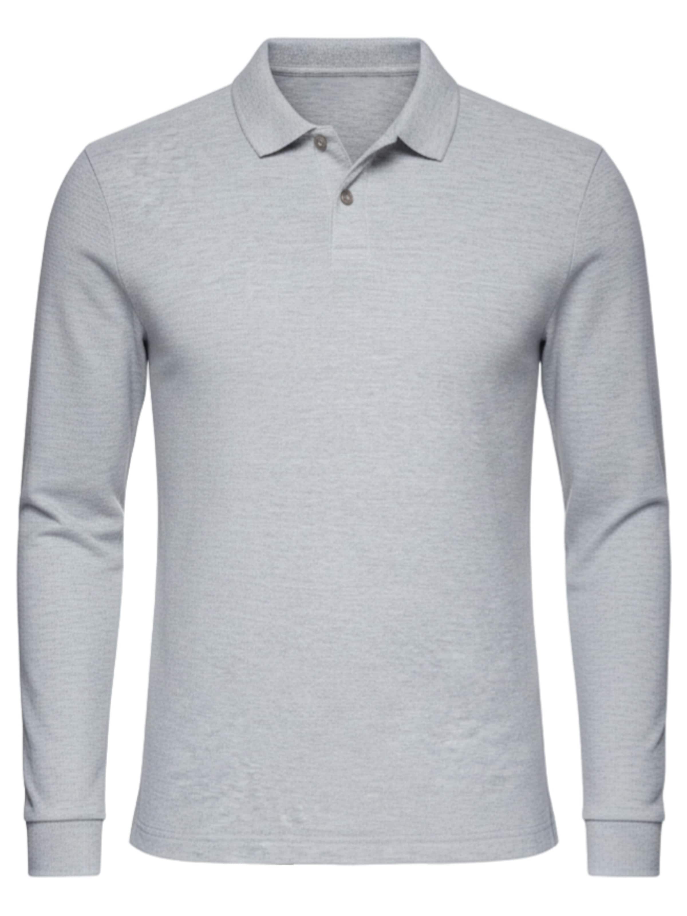 Ombre Shirt in Grey: front
