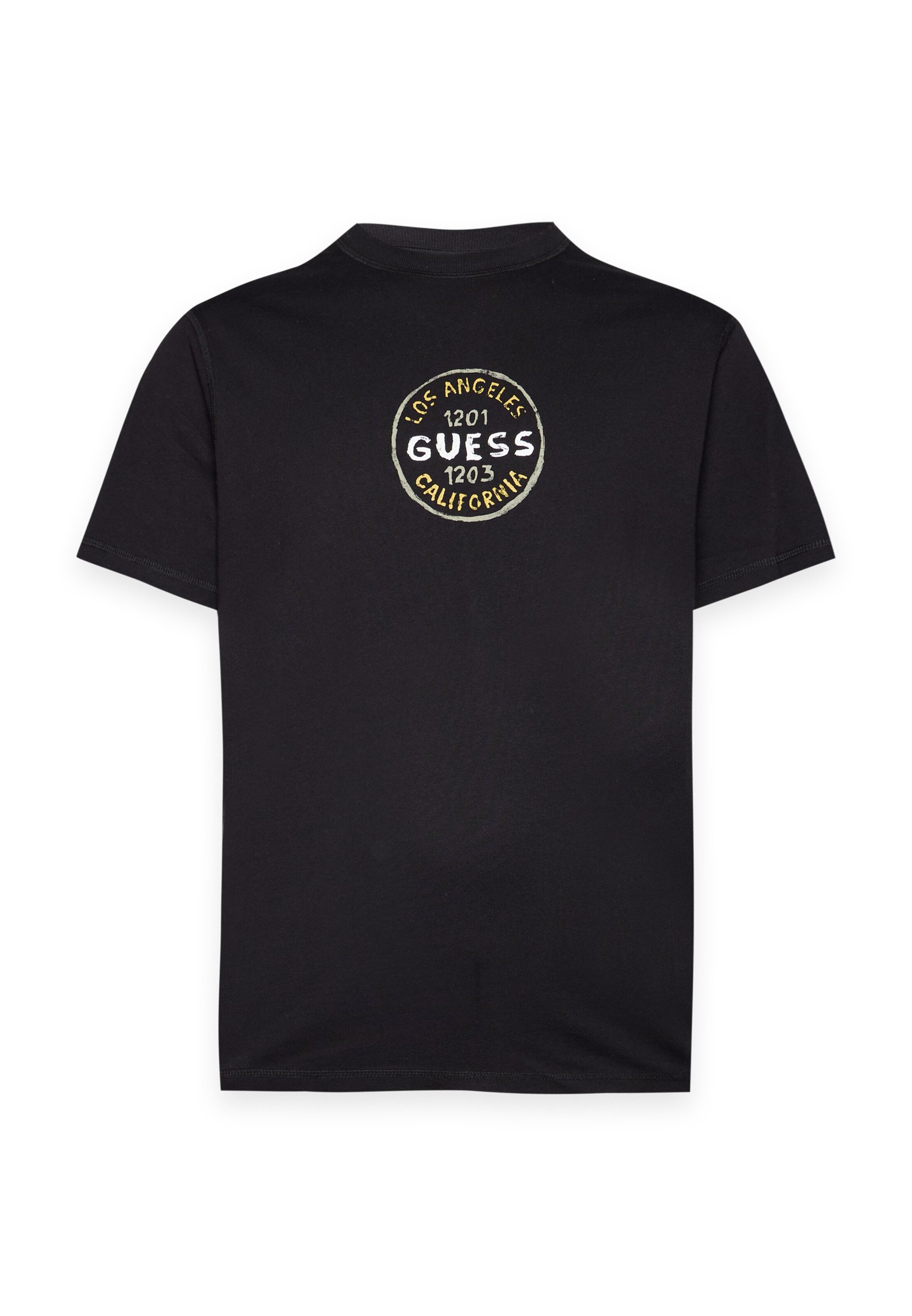 Maglietta di GUESS in nero: frontale
