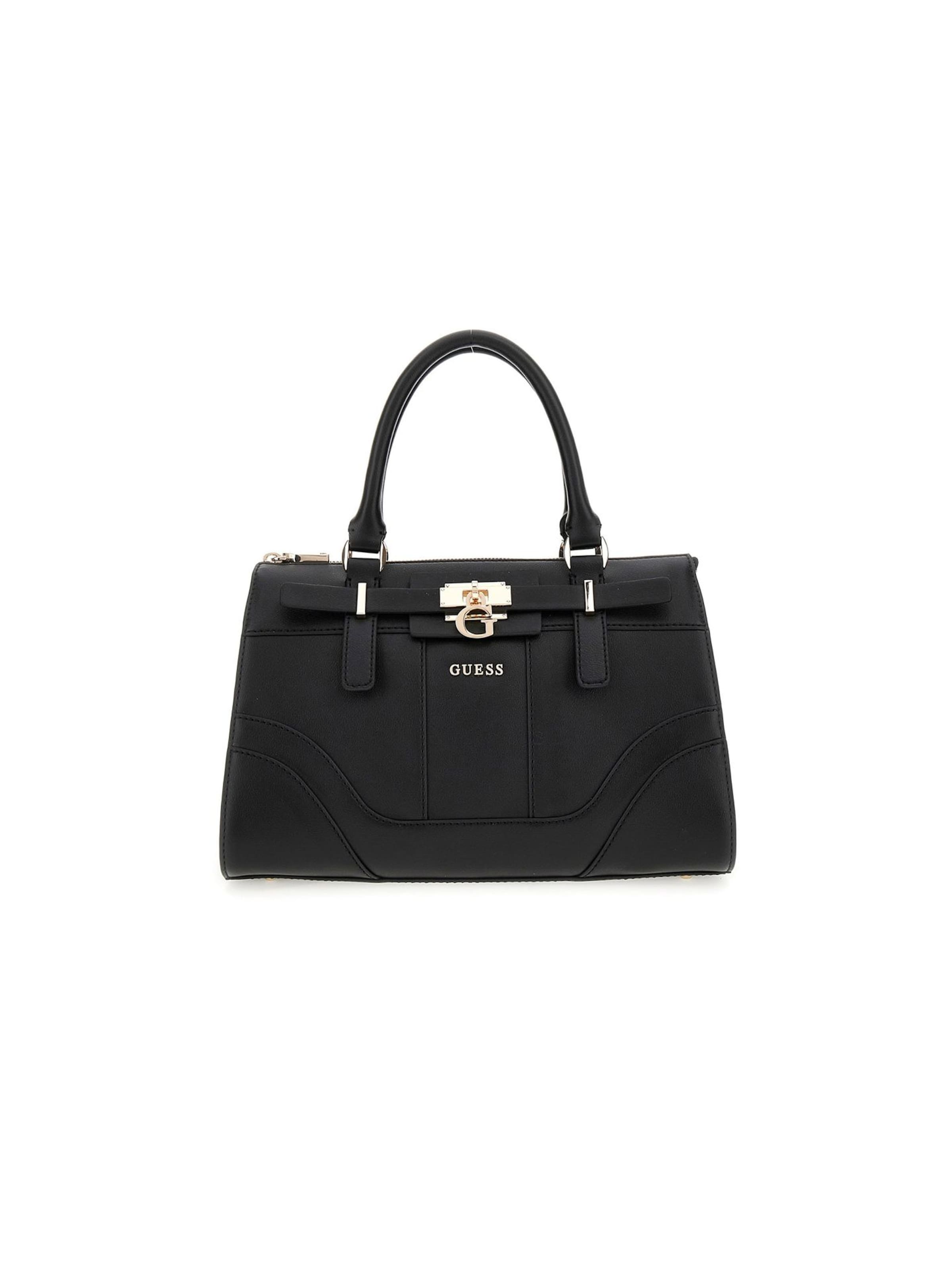 GUESS Handtasche 'Greyson Ii'‌‌‌ in Schwarz: Vorderseite