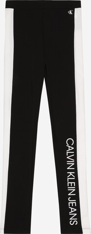 Calvin Klein Jeans Leggings in Black: front