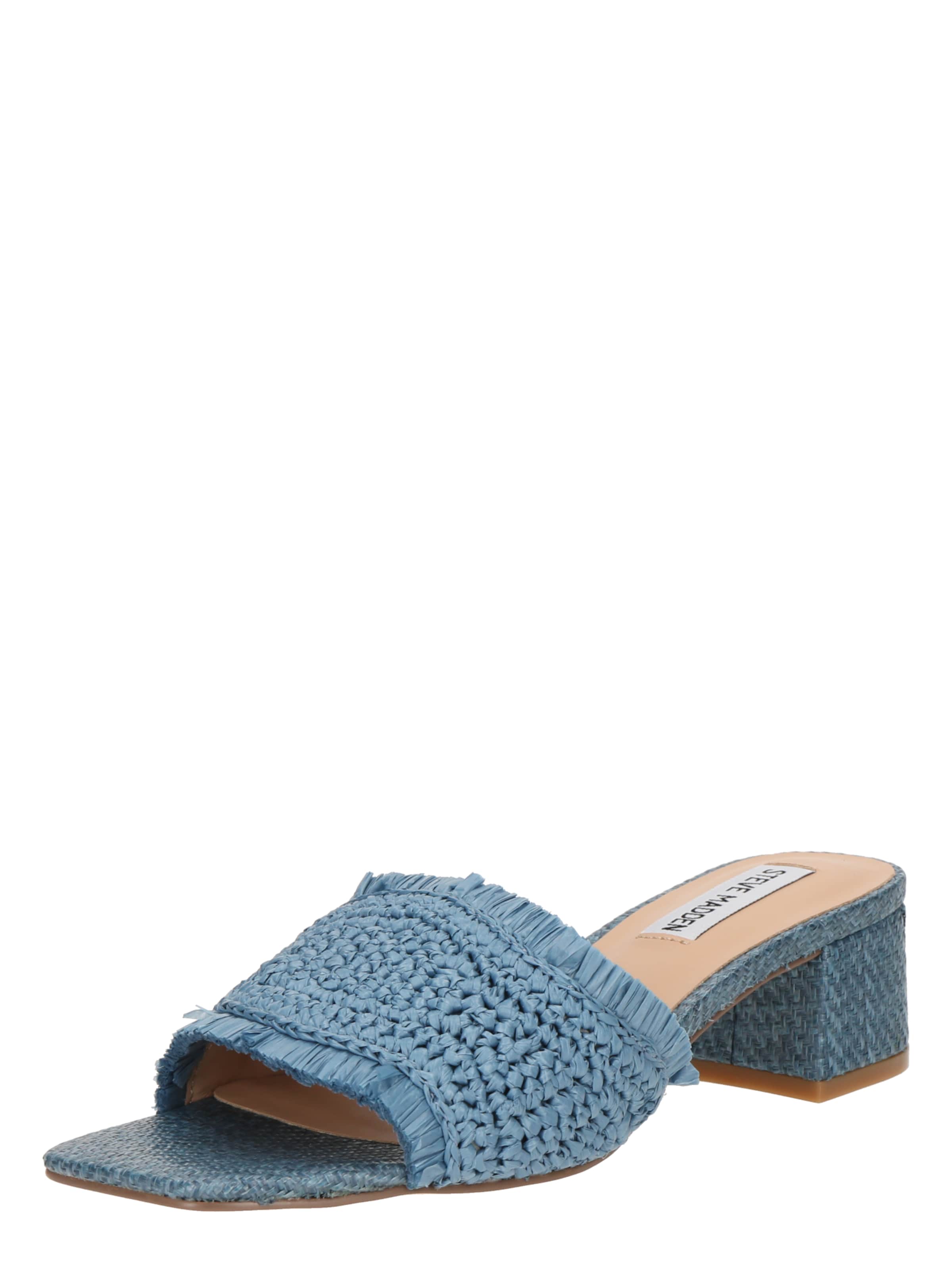 STEVE MADDEN Mules 'Cienega' in Blue: front