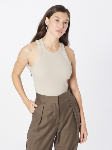 Top 'Kanita' di ARMEDANGELS in beige: frontale