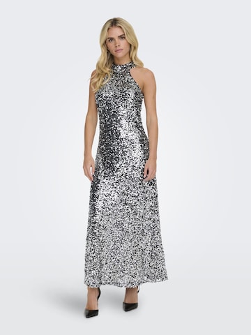 JDY - Vestido de noche 'DIANA' en plata: frente