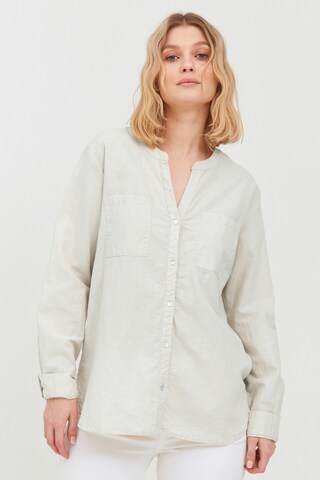 b.young Blouse in Beige: voorkant