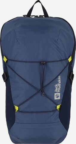 JACK WOLFSKIN Sports Backpack in Blue: front