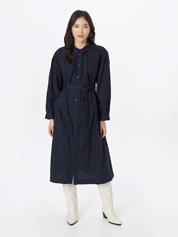 Esmé Studios Shirt Dress 'Claire' in Blue: front