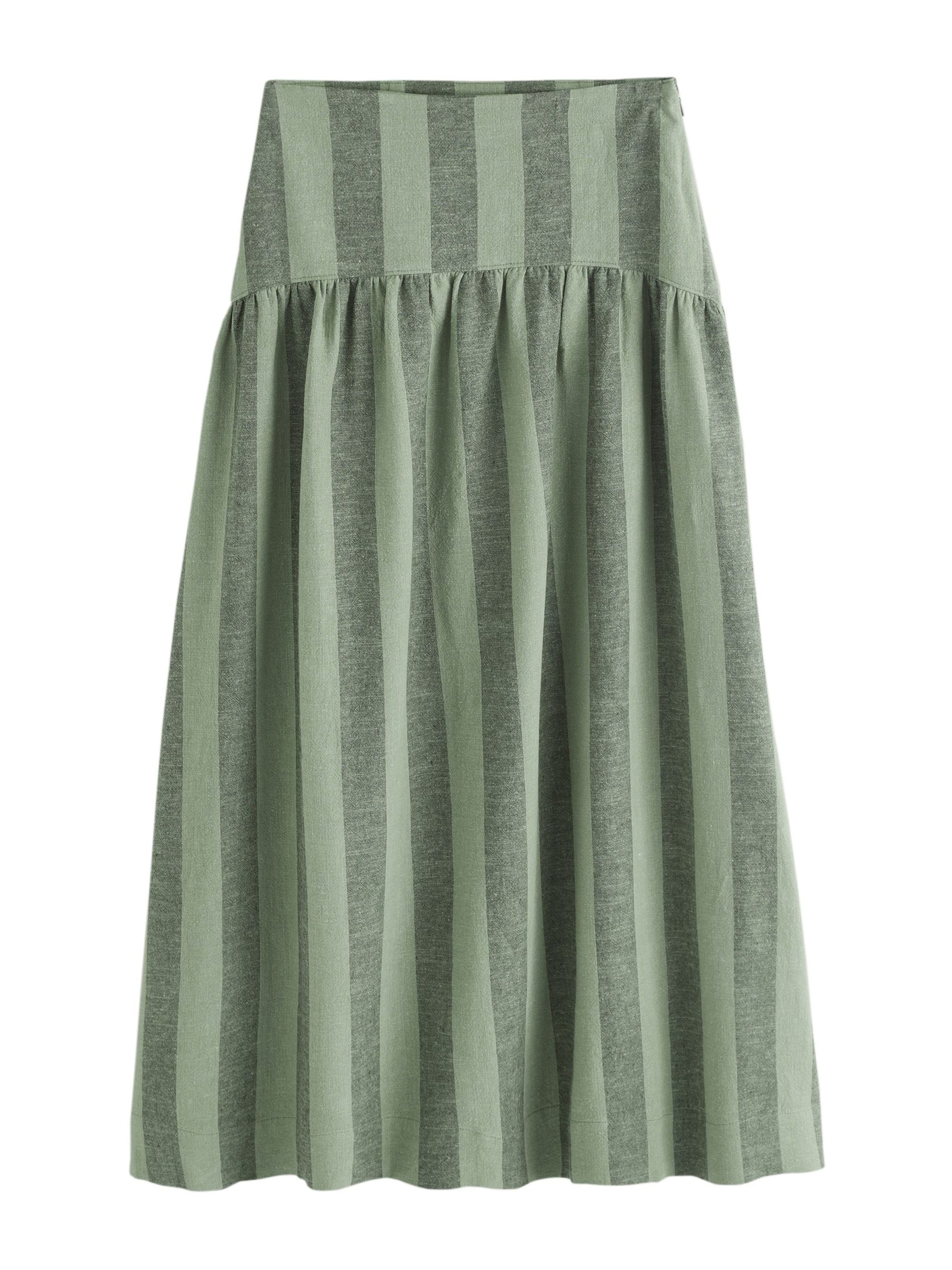 Gonna di Next in verde: frontale