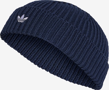 Bonnet ADIDAS ORIGINALS en bleu : devant