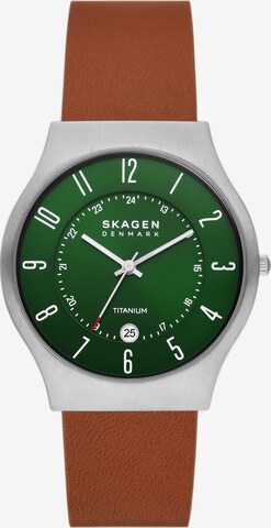 SKAGEN Uhr in Braun: predná strana