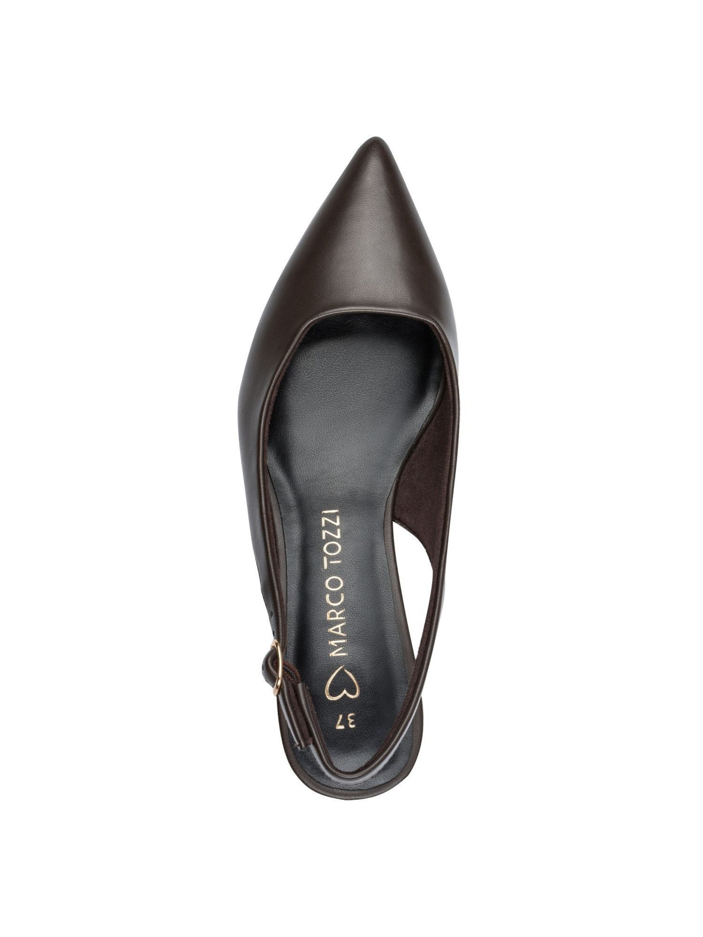 MARCO TOZZI Slingback pumps in Brown