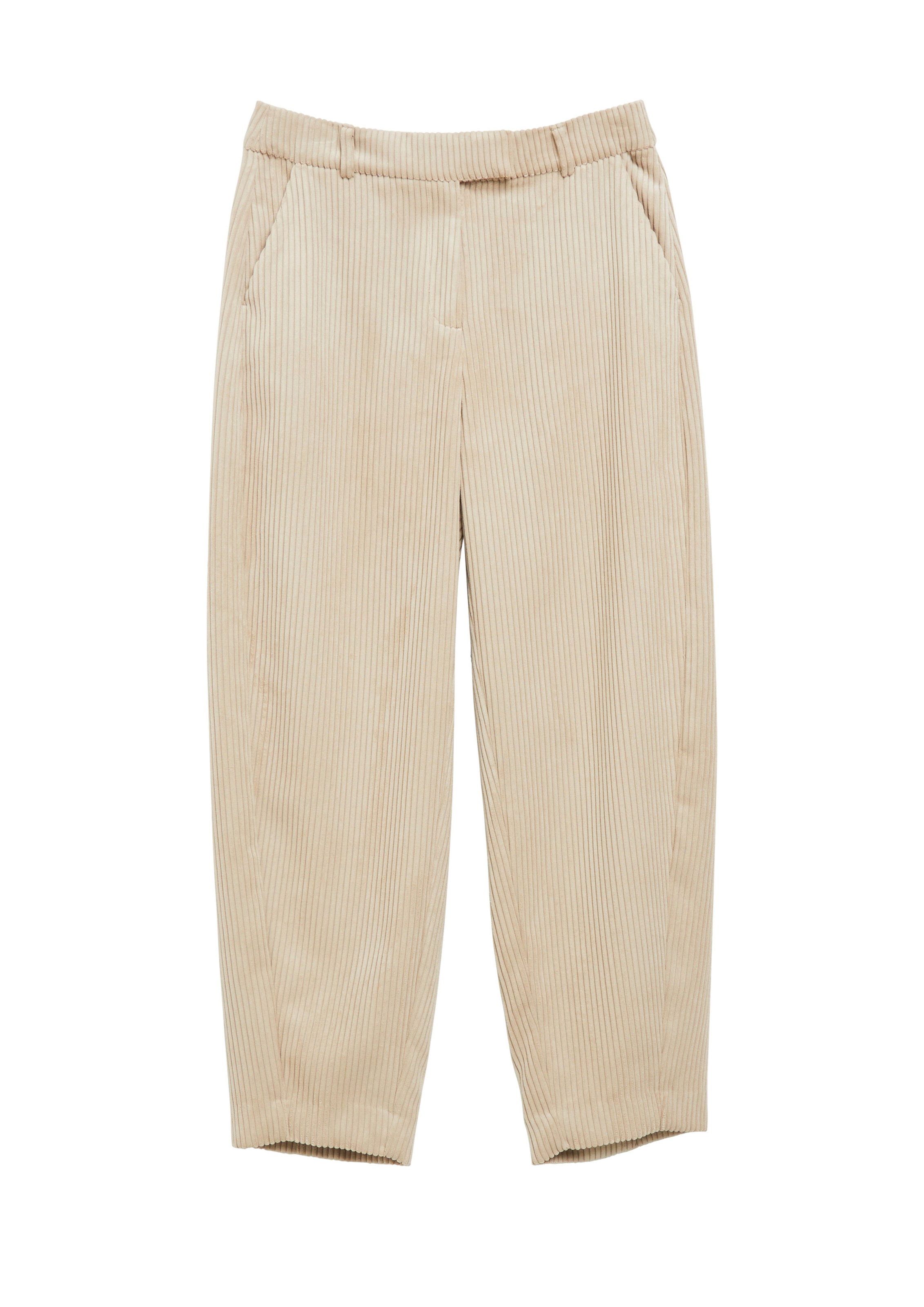 COMMA Vat Broek in Beige: voorkant
