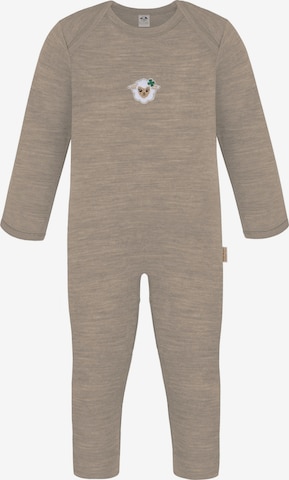 normani Strampler in Beige: Vorderseite