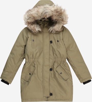 Veste d’hiver 'Iris' KIDS ONLY en vert : devant