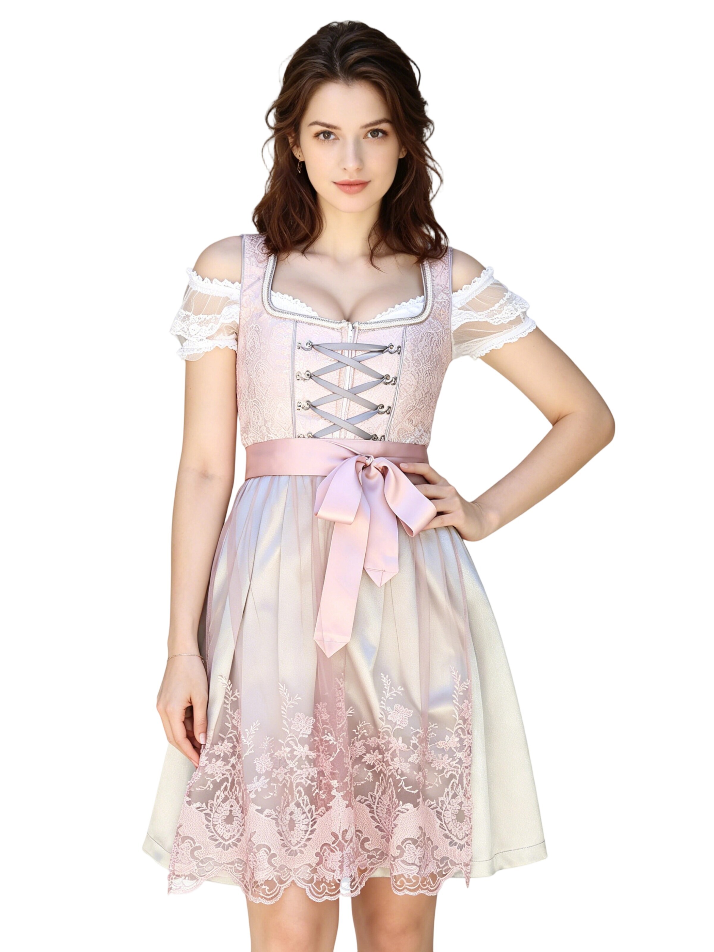 Yesfashion Dirndl‌‌ in Pink