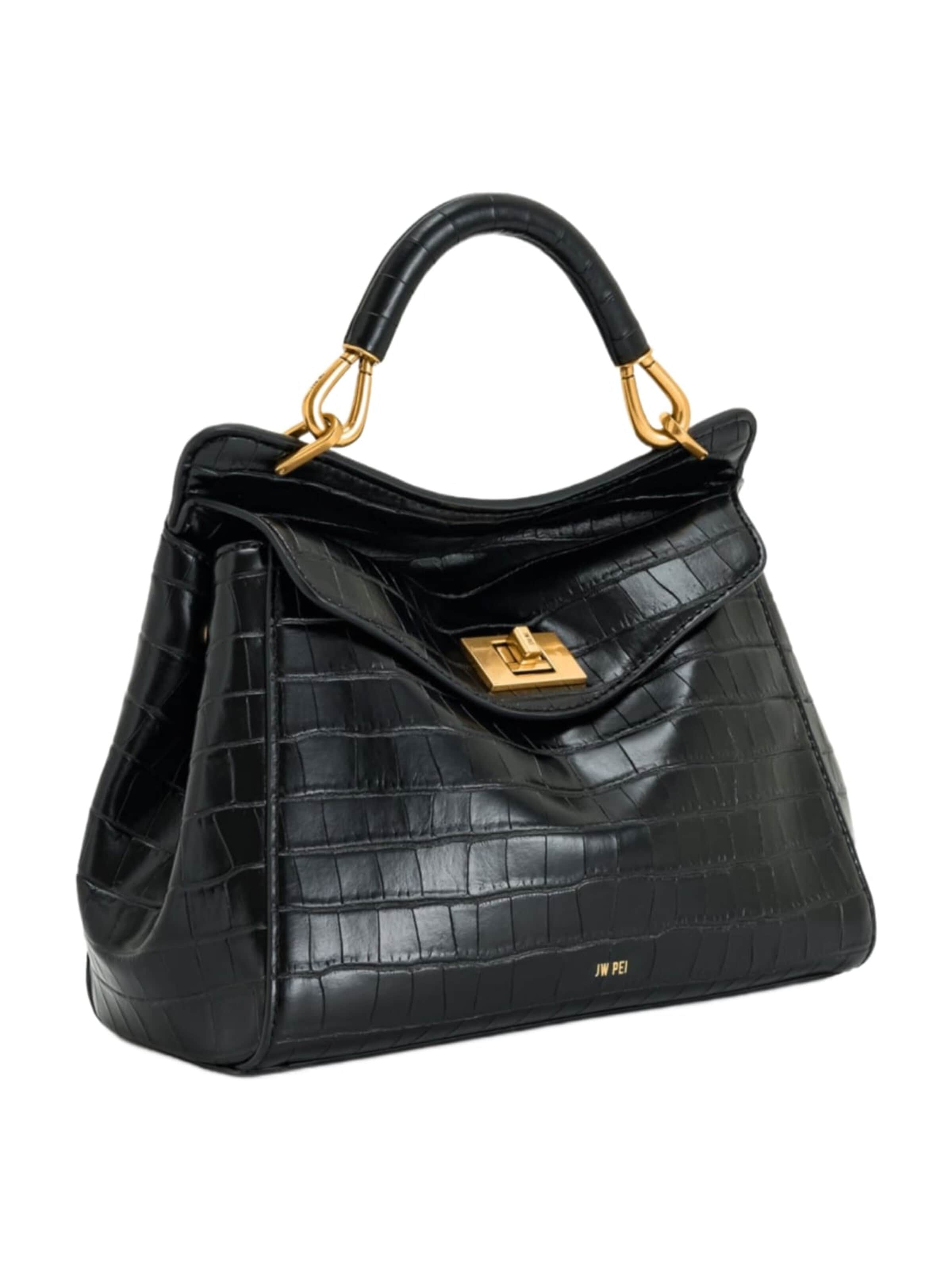 JW PEI Torebka 'JW PEI Sacs à main Lucia Black Croc' w kolorze czarny