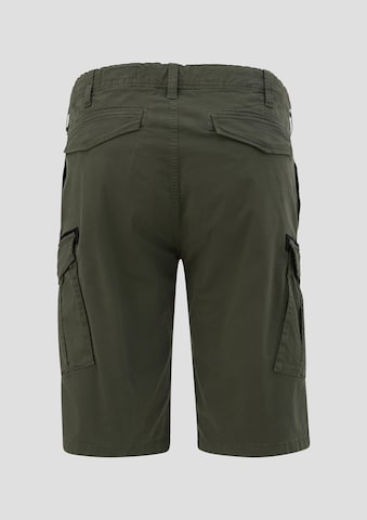 regular Pantaloni cargo di s.Oliver in verde: dietro