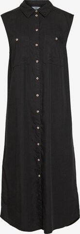 OBJECT Платье-рубашка 'Allie' в Черный: спереди