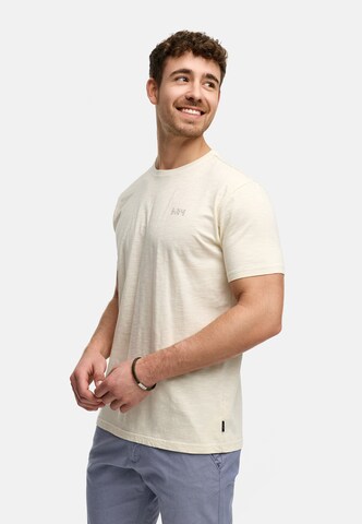 INDICODE JEANS Shirt 'Asbjorn' in Beige
