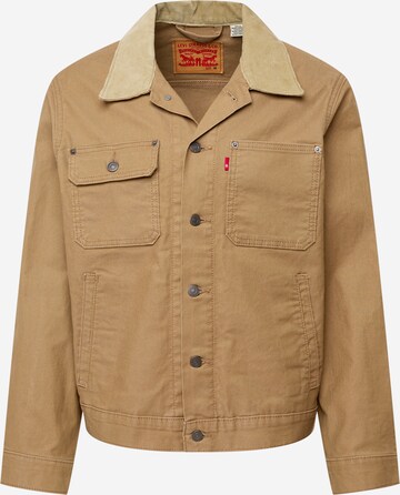 Veste mi-saison 'Stock Trucker' LEVI'S ® en marron : devant