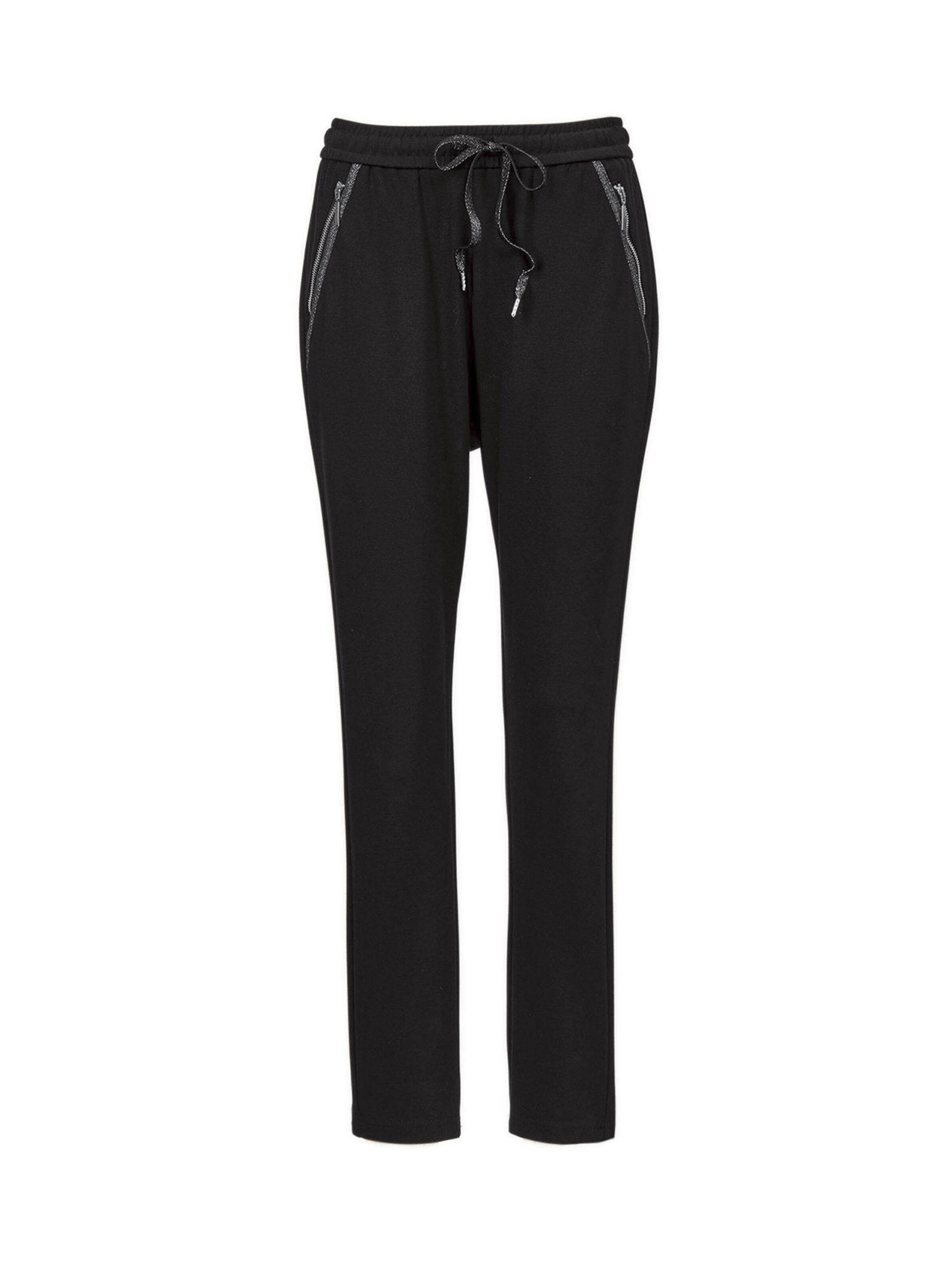 Goldner Broek in Zwart: voorkant