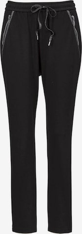 Regular Pantalon Goldner en noir : devant