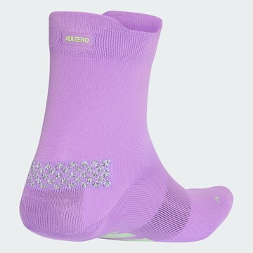 ADIDAS PERFORMANCE Sports socks 'Adizero' in Purple