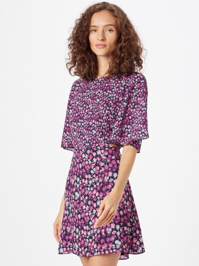 FRENCH CONNECTION Dress 'BETHANY VERONA' in Light blue / Purple / Light purple / Dark purple, View model