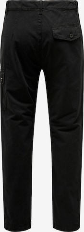 Only & Sons Regular Cargo Pants 'AVI' in Black